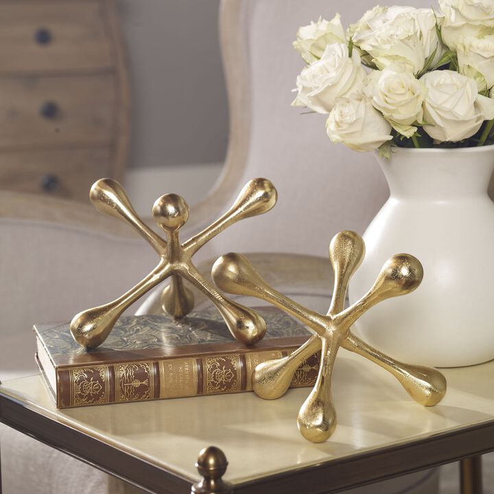 Uttermost Harlan Brass Objects Set/2